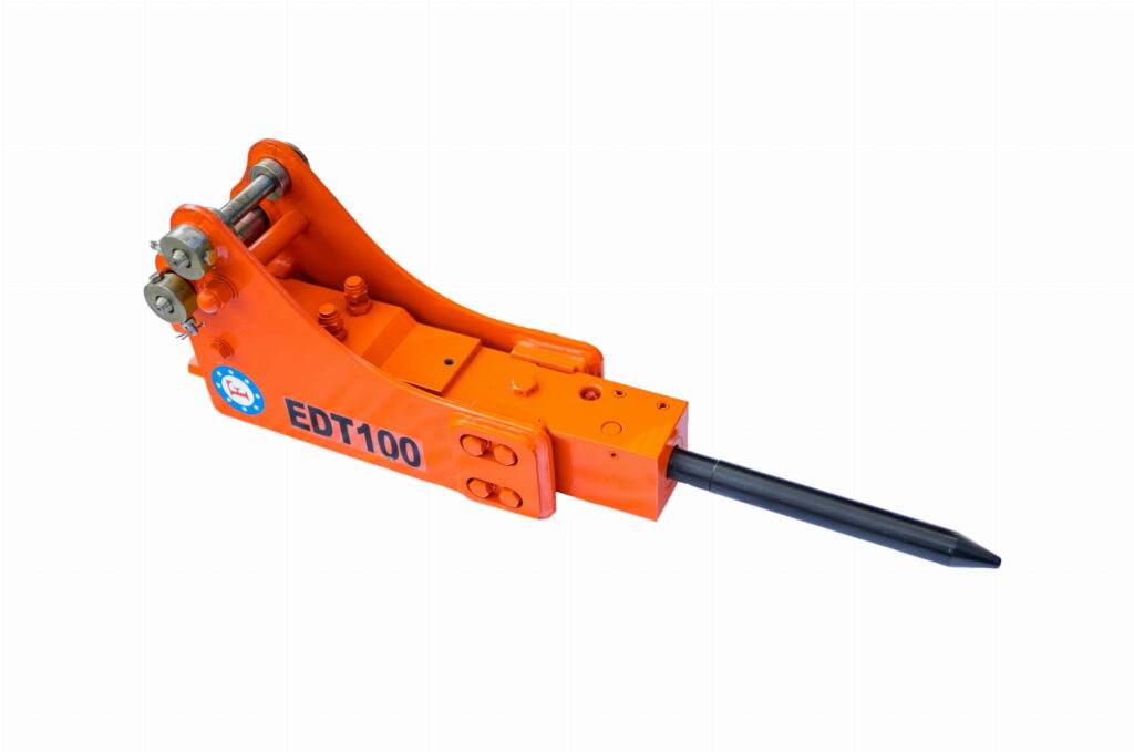 Młot wyburzeniowy do minikoparki Berger Kraus BK1200AS.